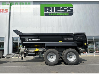 Farm tipping trailer/ Dumper FARMTECH