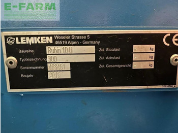 Disc harrow Lemken rubin u 10: picture 5
