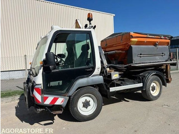 Snow removal vehicle, Hook lift truck LINDNER UNITRAC 102C AMPLIROLL + LAME + SALEUSE 2008 5050 HEURES: picture 2