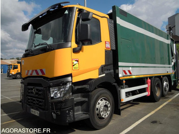 Garbage truck Renault 6x2 Gamme C équipé d'une benne OM SEMAT Série 14000: picture 2