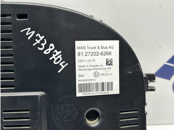 Dashboard for Truck MAN instrument cluster, dashboard UK version: picture 3