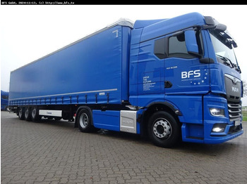 Curtainsider semi-trailer KRONE SDP