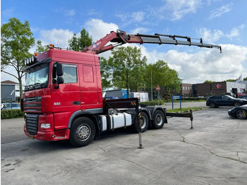 Crane truck DAF XF 105.460 6X4 EURO 5 + HMF 4220 K6 + REMOTE CONTROL + RETARDER: picture 3
