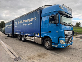 Curtainsider truck DAF XF 460 6X2 EURO 6 + HERTOGHS HANGER: picture 3 Curtainsider truck DAF XF 460 6X2 EURO 6 + HERTOGHS HANGER: picture 3