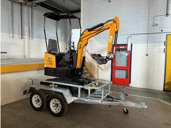 Mini excavator JPC HT12 + TRAILER - NEW AND UNUSED BOTH!: picture 4 Mini excavator JPC HT12 + TRAILER - NEW AND UNUSED BOTH!: picture 4