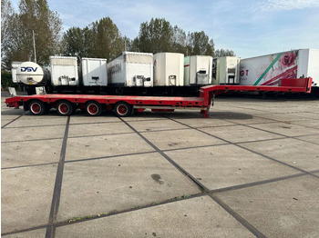 Low loader semi-trailer KEL-BERG 4 AXLE, EXTANDABLE, 2 AXEL STEERING: picture 4