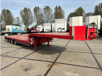 Low loader semi-trailer KEL-BERG 4 AXLE, EXTANDABLE, 2 AXEL STEERING: picture 3