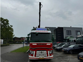 Crane truck, Dropside/ Flatbed truck Renault T HIGH 520 6X2 EURO 6 + PALFINGER PK16002 ROTOR: picture 3