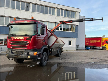 Crane truck SCANIA G 370