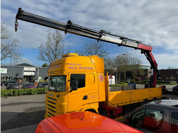 Dropside/ Flatbed truck, Crane truck Scania R500 V8 6X2 EURO 5 + HIAB 377EP-4XS + REMOTE CONTROL + RETARDER: picture 3