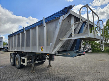Tipper semi-trailer Onbekend STEEL CHASSIS - ALU BUCKET - STEELSPRING - DRUM BRAKES: picture 3