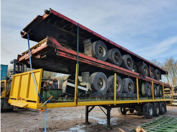 Dropside/ Flatbed semi-trailer Pacton SAF - DRUM: picture 2