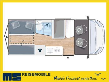 Camper van CHAUSSON V594 First Line