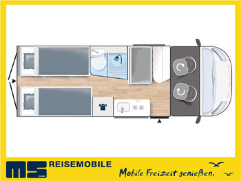 New Camper van Chausson V697 FIRST LINE / - 2025 - /140PS / EINZELBETTEN Chausson V697 FIRST LINE / - 2025 - /140PS / EINZELBETTEN: picture 2