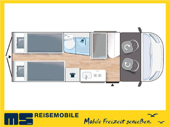 Camper van Chausson V697 FIRST LINE / - 2025- / 140PS / EINZELBETTEN: picture 2 Camper van Chausson V697 FIRST LINE / - 2025- / 140PS / EINZELBETTEN: picture 2