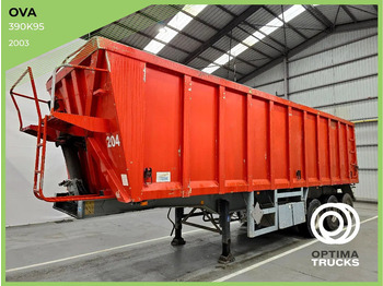 Tipper semi-trailer OVA