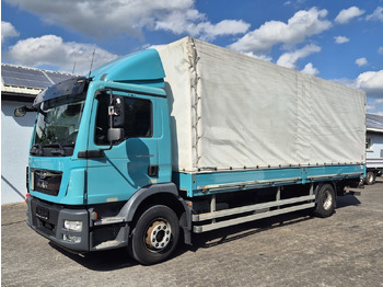 Curtainsider truck MAN TGM 15.290