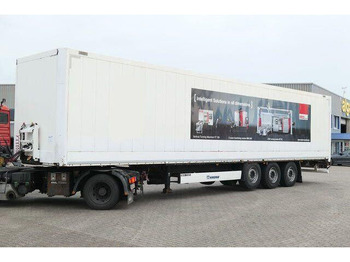 Closed box semi-trailer Krone SD, Schlüssellochblech, Luft-Lift, SAF-Achsen: picture 3
