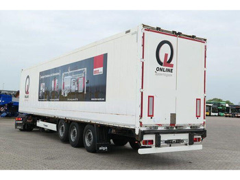 Closed box semi-trailer Krone SD, Schlüssellochblech, Luft-Lift, SAF-Achsen: picture 4