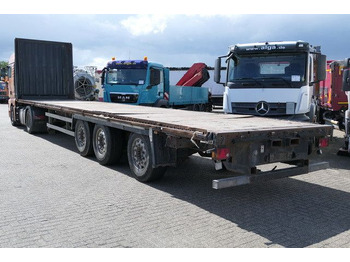 Dropside/ Flatbed semi-trailer Krone SDP 27/gelenkt/SAF/Mitnahmstapler: picture 2