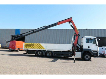 Dropside/ Flatbed truck MAN 26.440 TGS LL 6x2, Palfinger PK 22002, Klima,AHK: picture 2