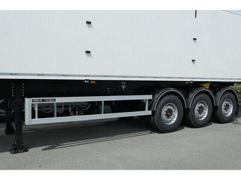 New Tipper semi-trailer Mega MNL, Alu, 56m³, Kombitür, SAF, Sofort verfügbar: picture 2