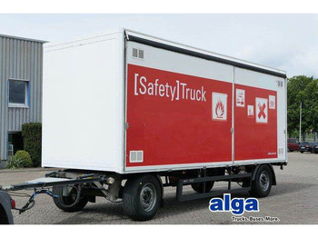 Closed box trailer