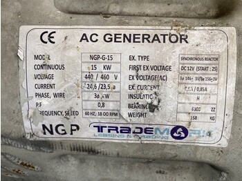 Generator set AC Generator 20 KVA generatordeel Alternator: picture 3