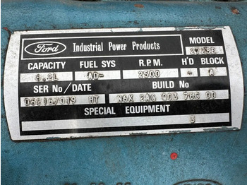 Water pump Ford 2725E SPP 230 m3 / h 9 Bar Diesel Waterpomp 207 hours !: picture 5