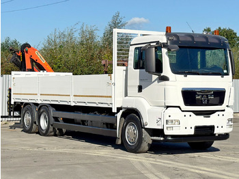 Crane truck, Dropside/ Flatbed truck MAN TGS 26.440* PK 18001 - EH A + FUNK* TOPZUSTAND MAN TGS 26.440* PK 18001 - EH A + FUNK* TOPZUSTAND: picture 4