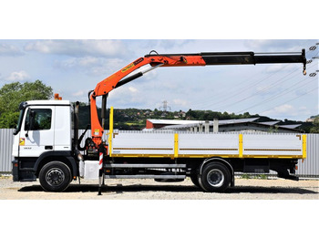 Crane truck Mercedes-Benz ACTROS 1832 PRITSCHE 6,70m * PK 15500*TOPZUSTAND: picture 5