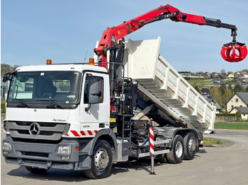 Hook lift truck Mercedes-Benz ACTROS 2536 * Abrollkipper  + EPSILON Q150Z82: picture 4