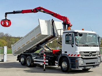 Hook lift truck Mercedes-Benz ACTROS 2536 * Abrollkipper  + EPSILON Q150Z82: picture 3