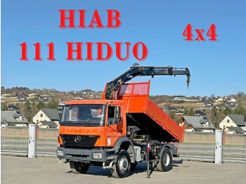 Crane truck MERCEDES-BENZ Axor 1829