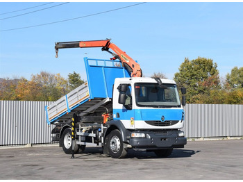 Crane truck RENAULT Midlum 270