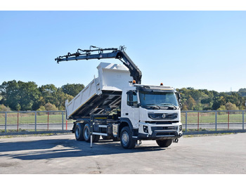 Crane truck Volvo FMX 410 Kipper 5,20m*HIAB 122 D-4 HIDUO/FUNK*6x4: picture 2