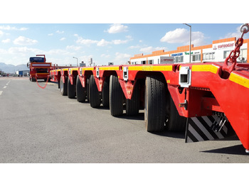 New Low loader semi-trailer for transportation of heavy machinery LIDER 2024 YEAR NEW MODELS containeer flatbes semi TRAILER FOR SALE: picture 5