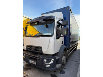 Curtainsider truck RENAULT D 250