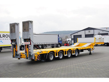 Low loader semi-trailer Bodex / NISKOPODWOZIOWA / 4 OSIE / NAJAZDY / 2 X OŚ SKRĘTNA / DMC 65 0: picture 5