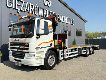 Tow truck DAF CF 75.310 / E5 / 6x2 / laweta + żuraw PALFINGER PK 18002 EH / pl: picture 3