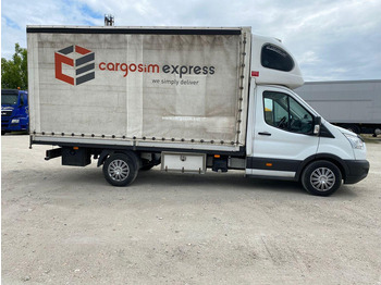 Curtain side van Ford Transit 2,0 tdci - Pritsche, Plane + sleeping cabin: picture 4