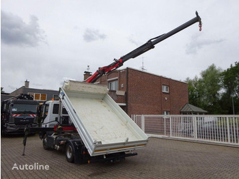 Tipper, Crane truck Iveco Eurocargo 80-220 Tipper + crane: picture 3