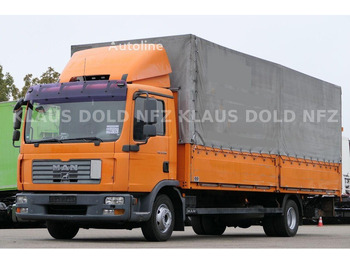 Curtainsider truck MAN TGL 12.210