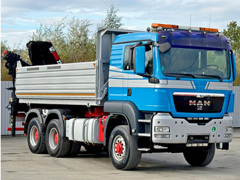 Tipper, Crane truck MAN TGS 26.480 * KIPPER * HIAB 220 - C5 + FUNK / 6x6: picture 3 Tipper, Crane truck MAN TGS 26.480 * KIPPER * HIAB 220 - C5 + FUNK / 6x6: picture 3