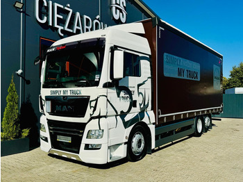 Curtainsider truck MAN TGX