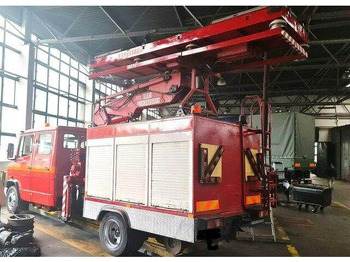 Fire truck Mercedes-Benz 814 DHL ATLAS RAIL ROAD RAILWAY ZWEIWEG: picture 3