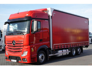 Curtainsider truck MERCEDES-BENZ Actros