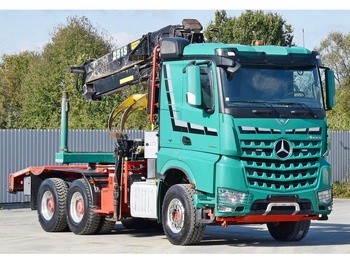 Mercedes-Benz AROCS 3363 *HOLZTRANSPORTER * LOGLIFT 251S /6x4 on lease Mercedes-Benz AROCS 3363 *HOLZTRANSPORTER * LOGLIFT 251S /6x4: picture 4