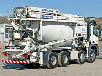 Concrete mixer truck Mercedes-Benz AROCS 3743 * Betonpumpe + FUNK * 8x4 * TOP: picture 5