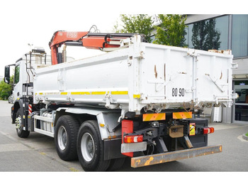 Tipper, Crane truck Mercedes-Benz Arocs 2636 - 3 way tipper + crane 6x4: picture 5
